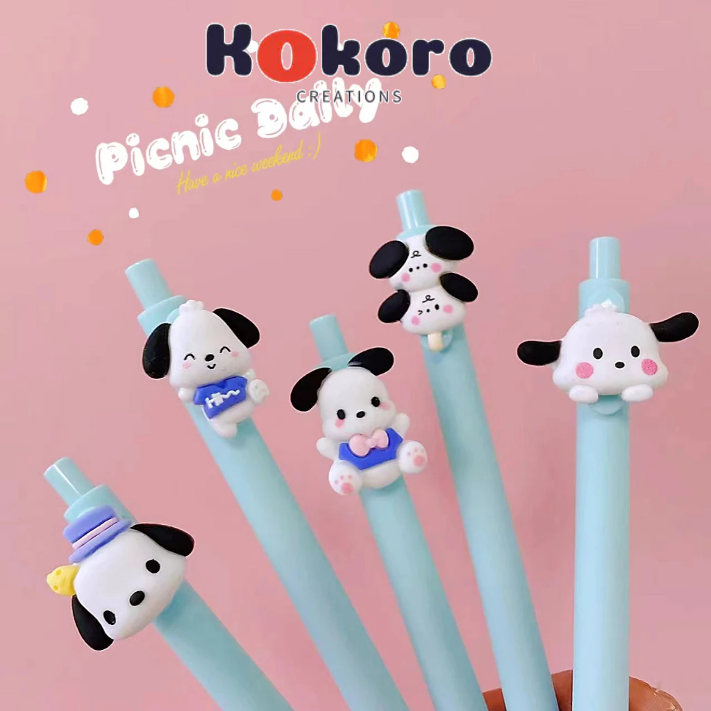 

KokoroCreations - [SK136] pulpen sanrio pochacco / pulpen gel / pena / pulpen lucu / pulpen karakter / pulpen motif sanrio / alat tulis / sanrio pen