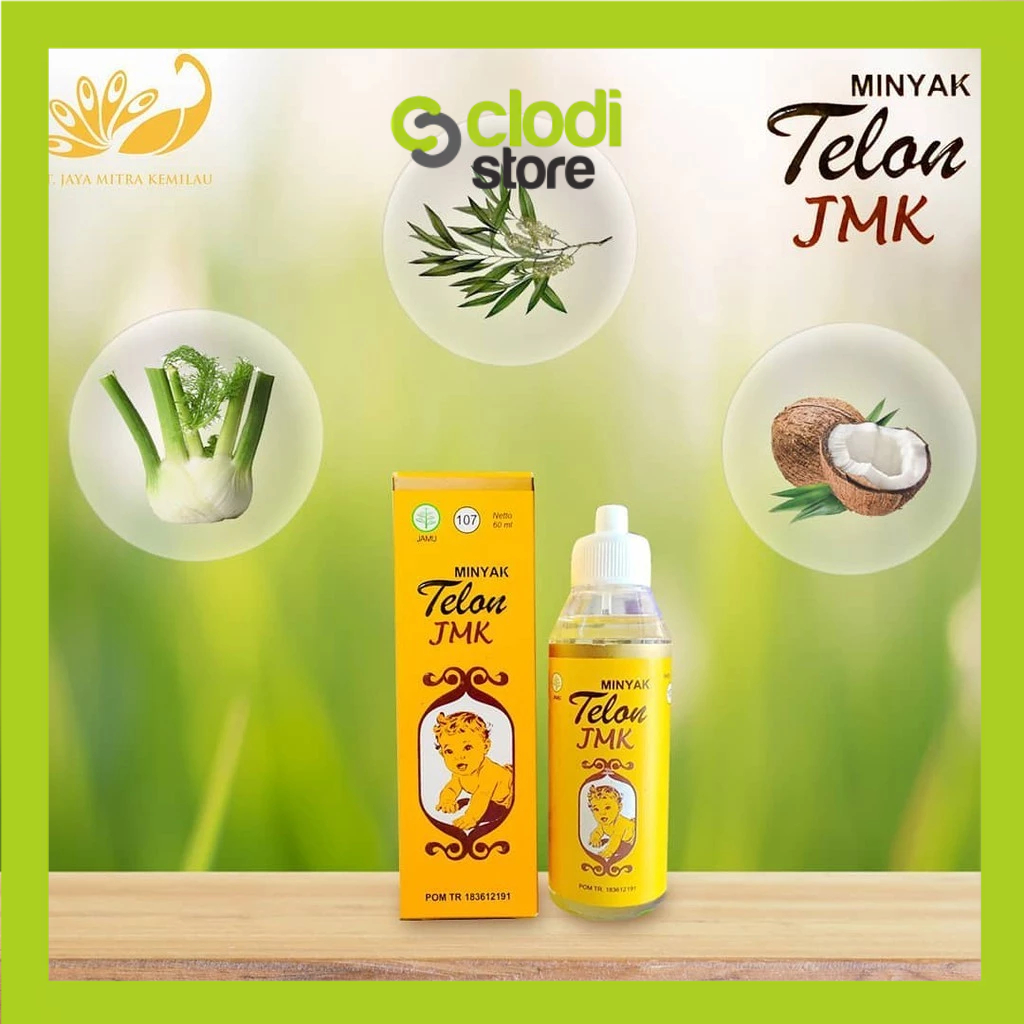 JMK Minyak Telon 100ML MINYAK TELON Bayi JMK 100ml( ASLI Warisan Nyonya Meneer)