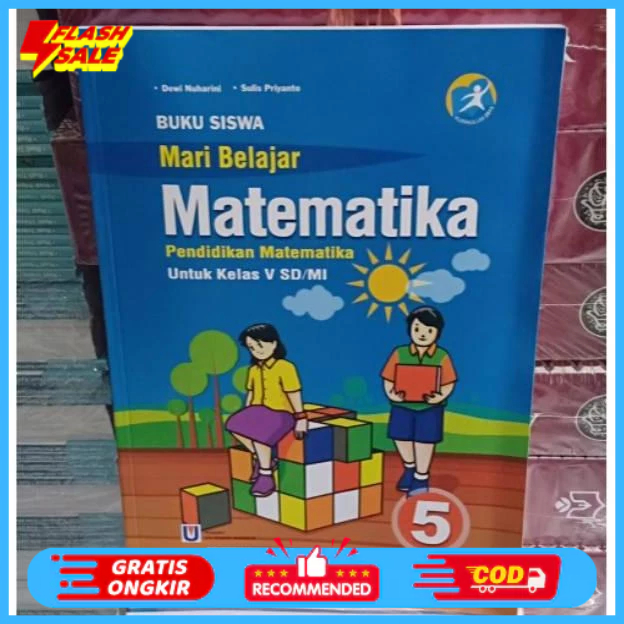 

SALE Buku Siswa Matematika Kelas 5 SD K13 CV Usaha Makmur - Mari Belajar Termurah