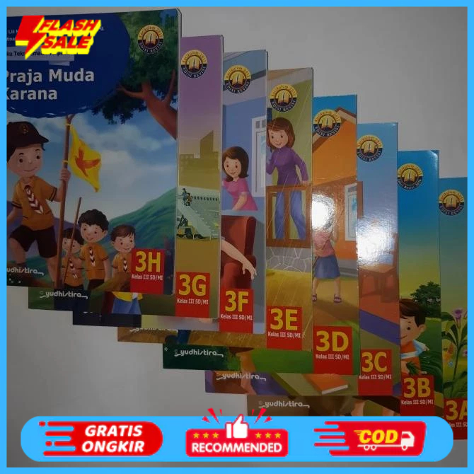 

SALE Buku Teks Tematik K13 Kls 3 tema A-H Termurah