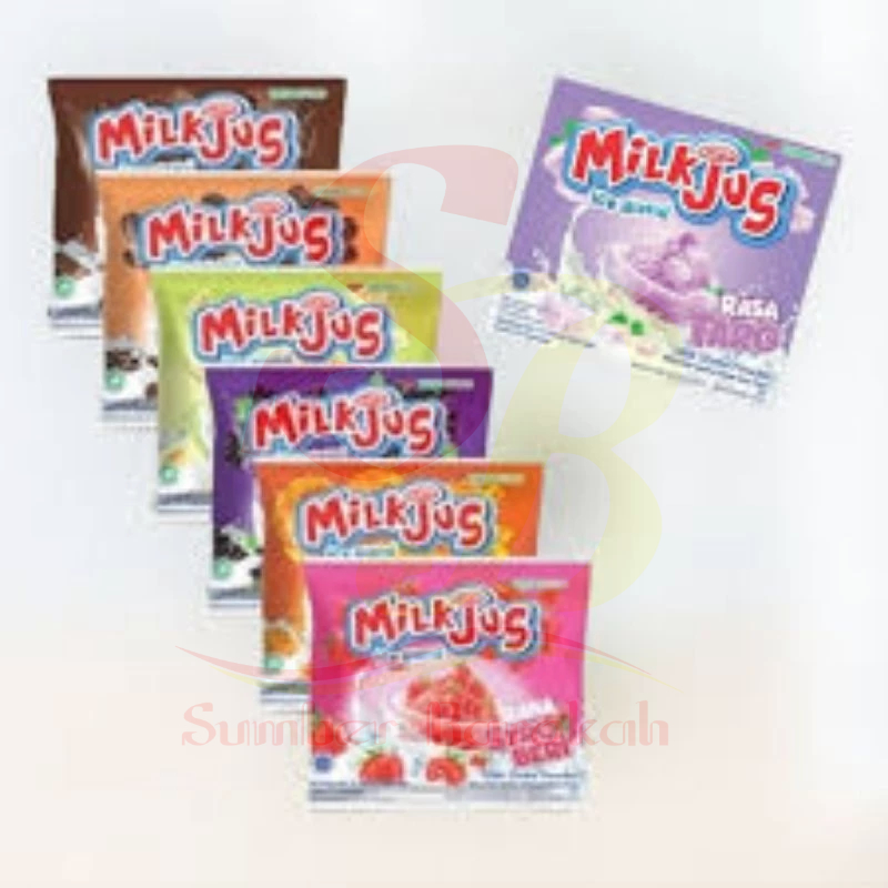 

MILKJUS MINUMAN SERBUK ANEKA RASA SUSU MILKJUS ICE BLEND WINGS miljus (1 RENCENG ISI 10 SACHET)