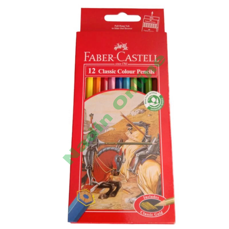 

PENSIL WARNA FABER CASTELL 12 WARNA PANJANG