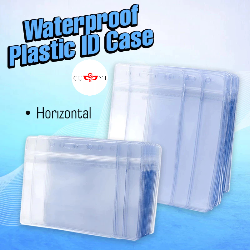 

CUYIID Card Holder Card Frame Size A6 IC01# / ID Card NameTag Model Box KUNCI ZIPLOCK TAHAN AIR MODE VERTICAL DAN HORIZONTAL / 5/10/15/20 PCS / NAME TAG / LANYARD / ID CARD / KARTU IDENTITAS