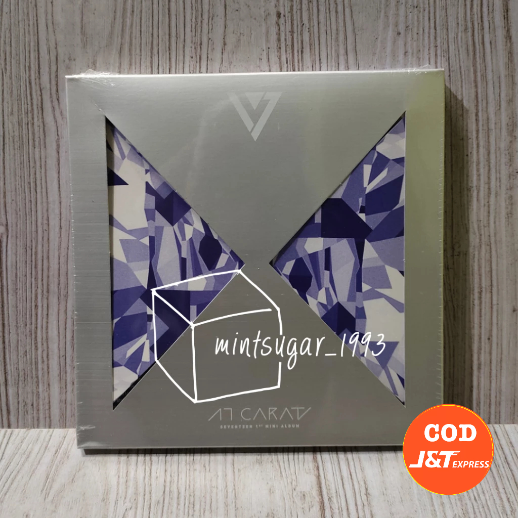 [ READY STOCK SEALED ] SEVENTEEN - 1st Mini Album [ 17 CARAT ] 17carat albums svt debut