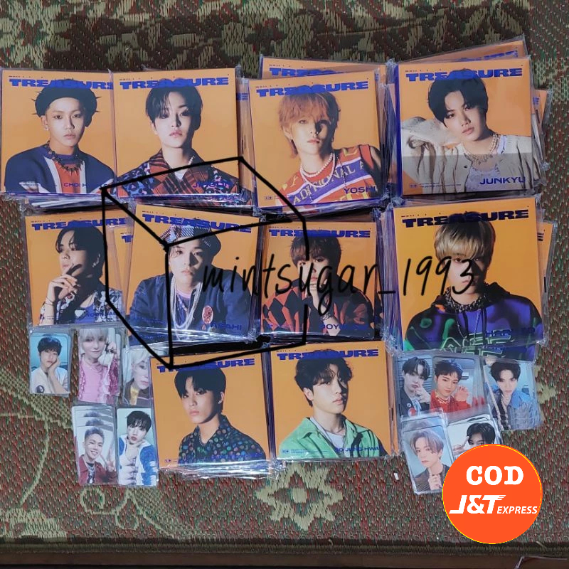 [ READY STOCK SEALED WITH POB KTOWN4U ] TREASURE - 2nd MINI ALBUM [ THE SECOND STEP : CHAPTER TWO ] 