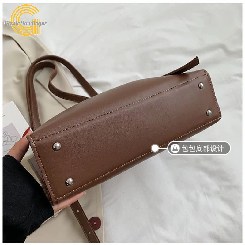 GTS AKAMA- Tas Tote Wanita/Tas Wanita/Tas Kerja Wanita/Totebag Kuliah Muat Laptop