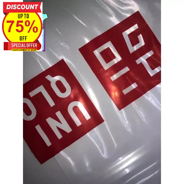 

UNIQLO PLASTIK PACKING SUPER PREMIUM CO 1X DI KIRIM 600PCS