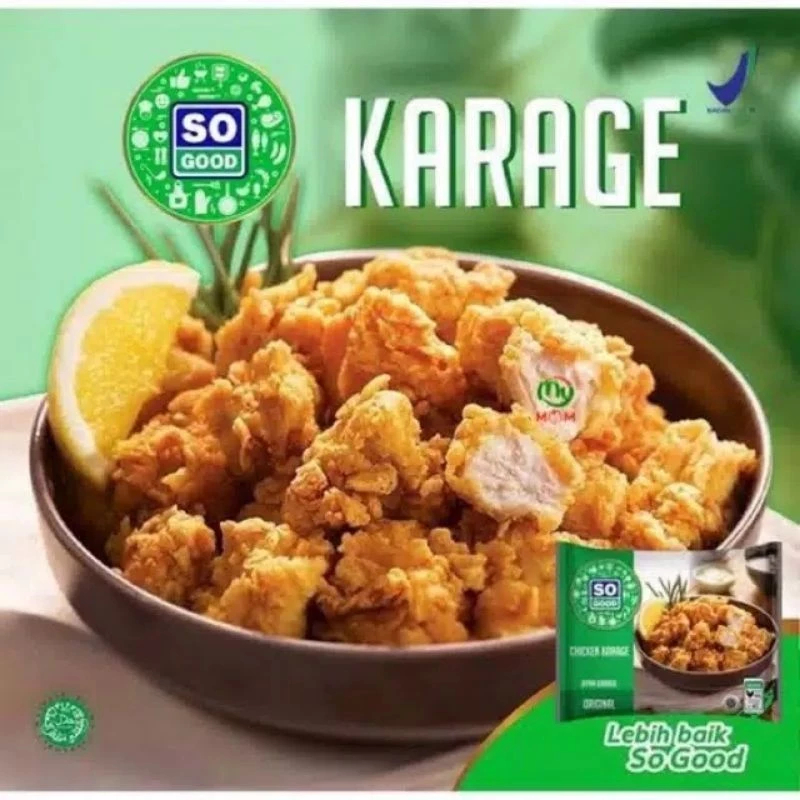 

So Good Chicken Karage Original Karaage Ayam Kemasan 400 Gram