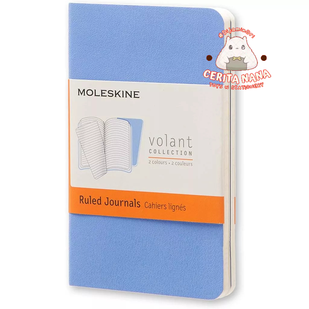 

Notebook Moleskine Volant Plain Blue