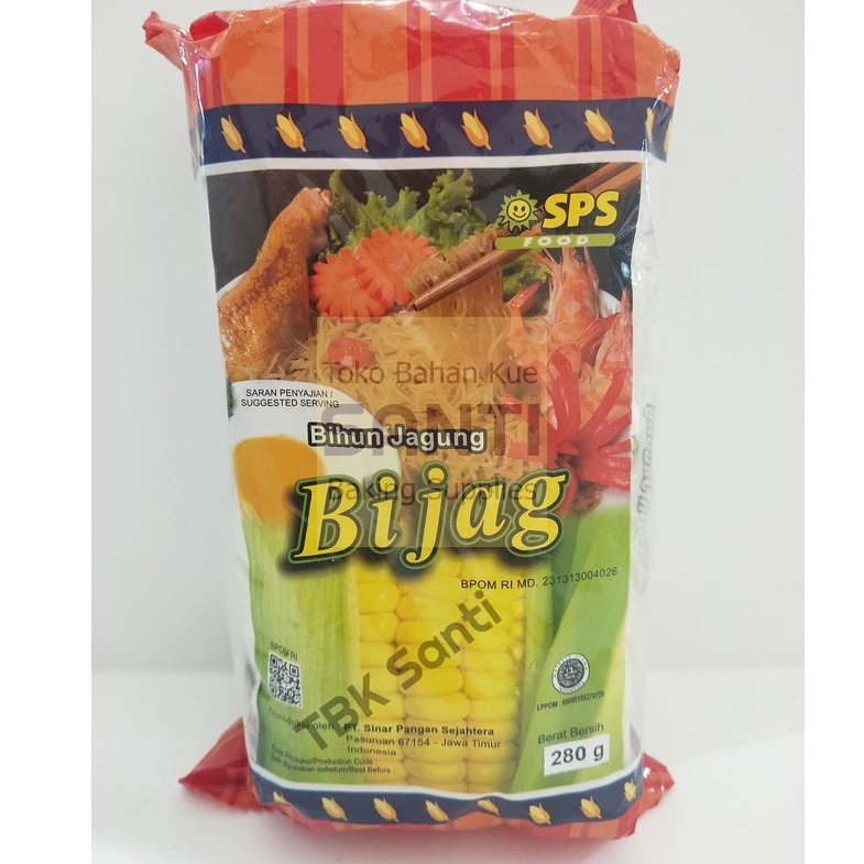 

Bijag Bihun Jagung 280 Gram