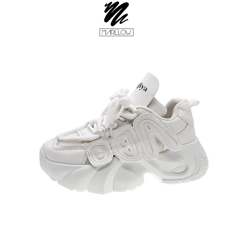 Marelow® Abo - Sepatu Sneakers Fashion Korea Wanita Doodle Art