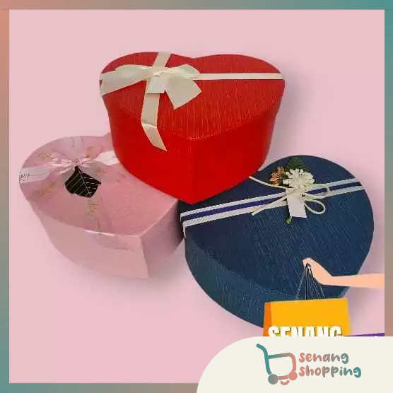 

KOTAK KADO BENTUK LOVE GIFT BOX LOVE ISI 3 51326 PITA - RP1145