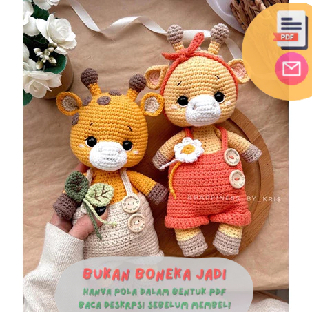 Jirafa {Pdf Pattern Amigurumi/ Crochet}