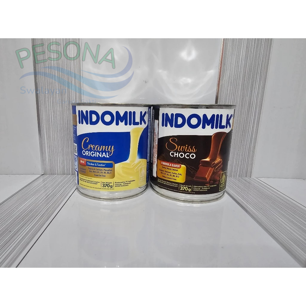 

Indomilk Kental Manis Kaleng 370g Putih / Coklat