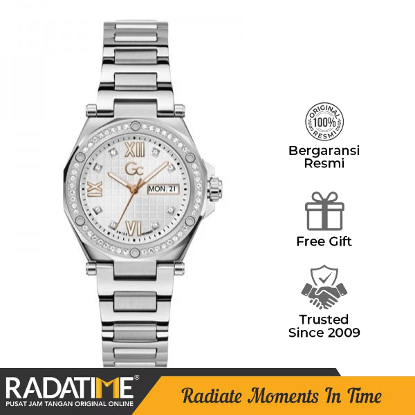 Jam Tangan Wanita Guess Collection Gc Legacy Lady 100% Original Z20003L1MF
