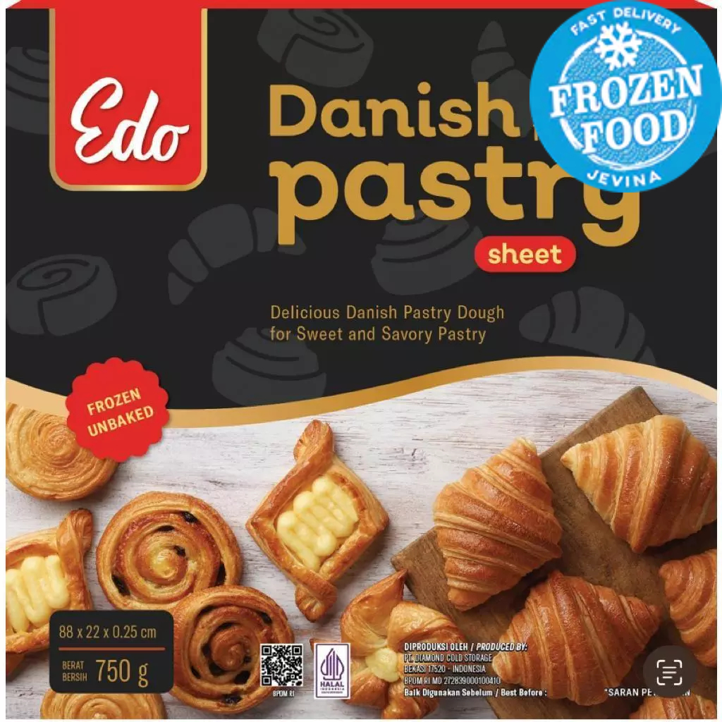 

Edo Danish Pastry 750g