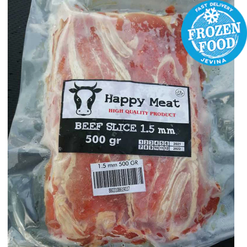 

Happy Meat Beef Slice U.S 500g