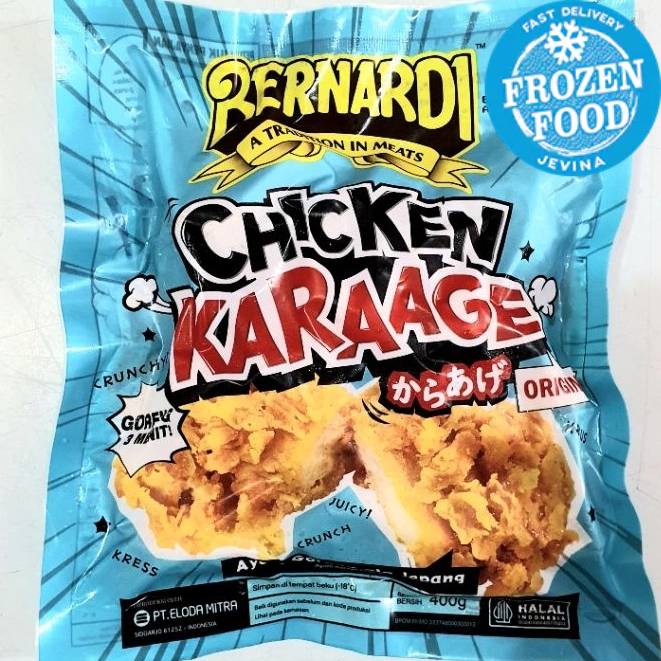 

Bernardi Chicken Karage Ori 400 Gr