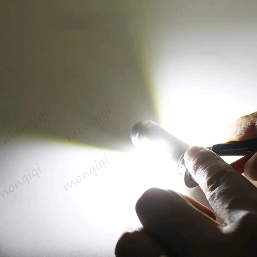 NEW Monqiqi Lampu Led H6 Tipe M5 Hi loo Beam Lampu Led Utama Motor H6 M5 P15D Tipe M5 12V DC 6 Watt