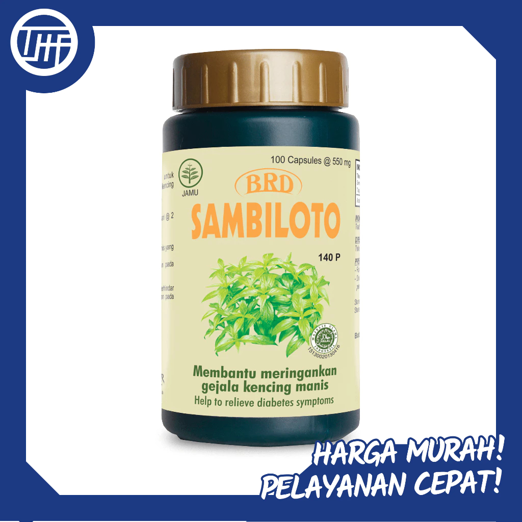 Sambiloto Kapsul 100`S