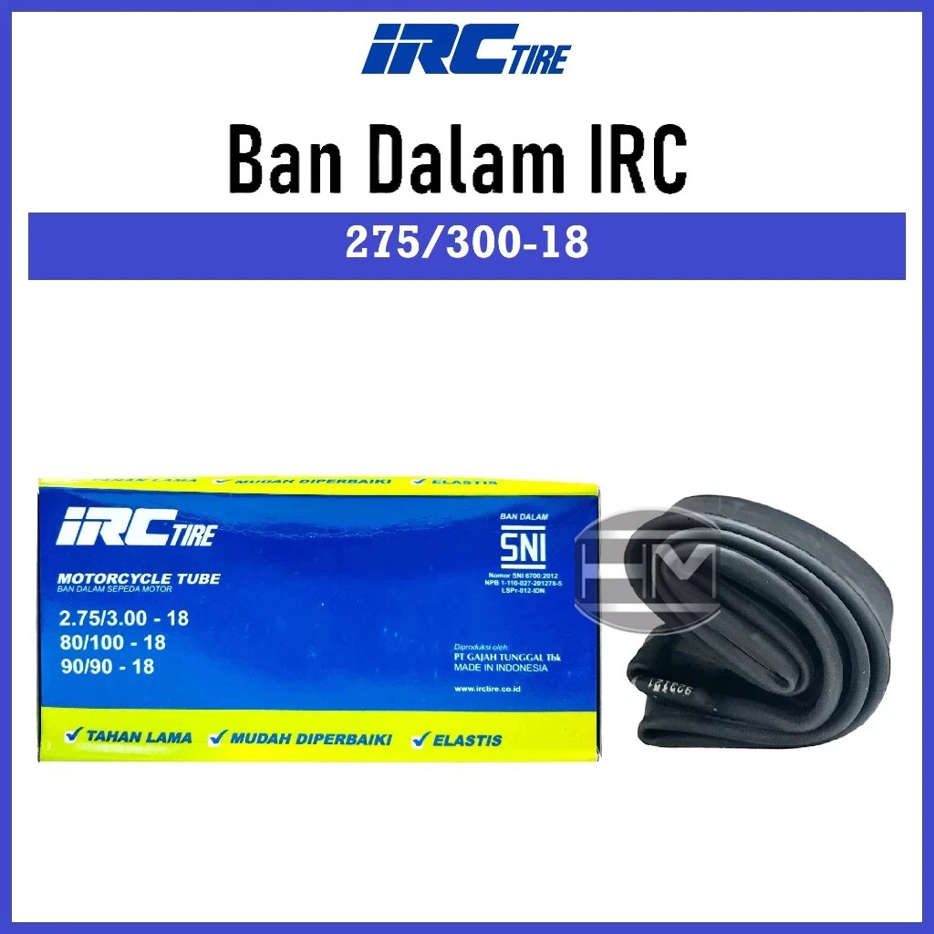 Ban Dalam IRC 275/300-18 - IRC