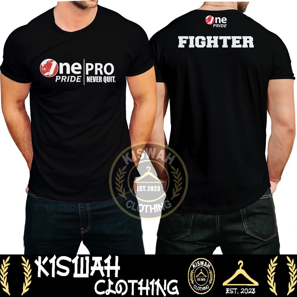 Kaos Tshirt MMA ONE Pride MMA TV One Terlaris Baju Sports