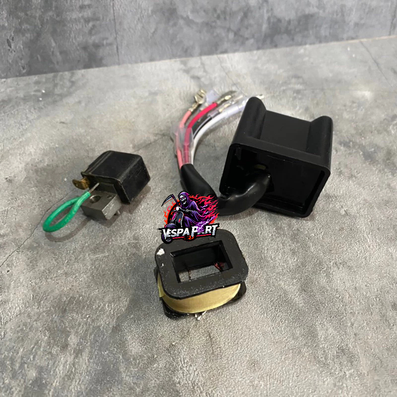 Paket Set Pengapian Vespa Super Sprint Px Ps Exclusive Excel Spul CDI Vespa PickUp Pulser Vespa