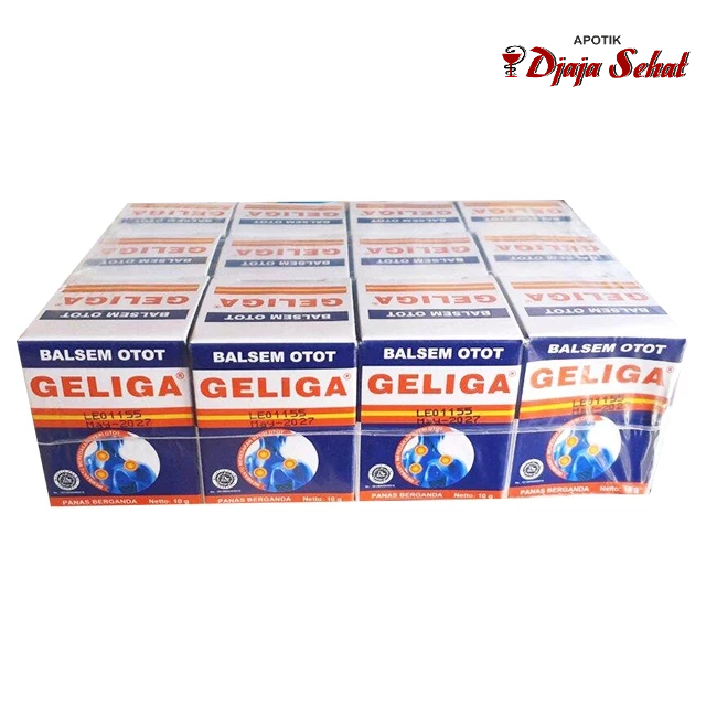 BALSEM GELIGA LUSIN ISI 12 POT