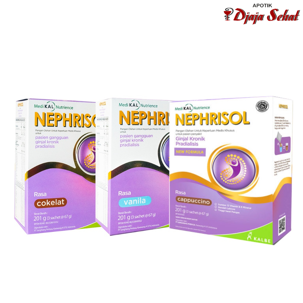 

NEPHRISOL -SUSU UNTUK GANGGUAN GINJAL