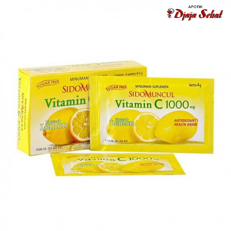 VITAMIN C 1000 MG LEMON SIDOMUNCUL