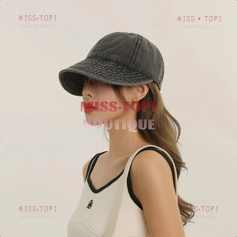 topi koboi topi lidah pendek topi wanita kekinian Topi Baseball Wanita Original topi pria distro top