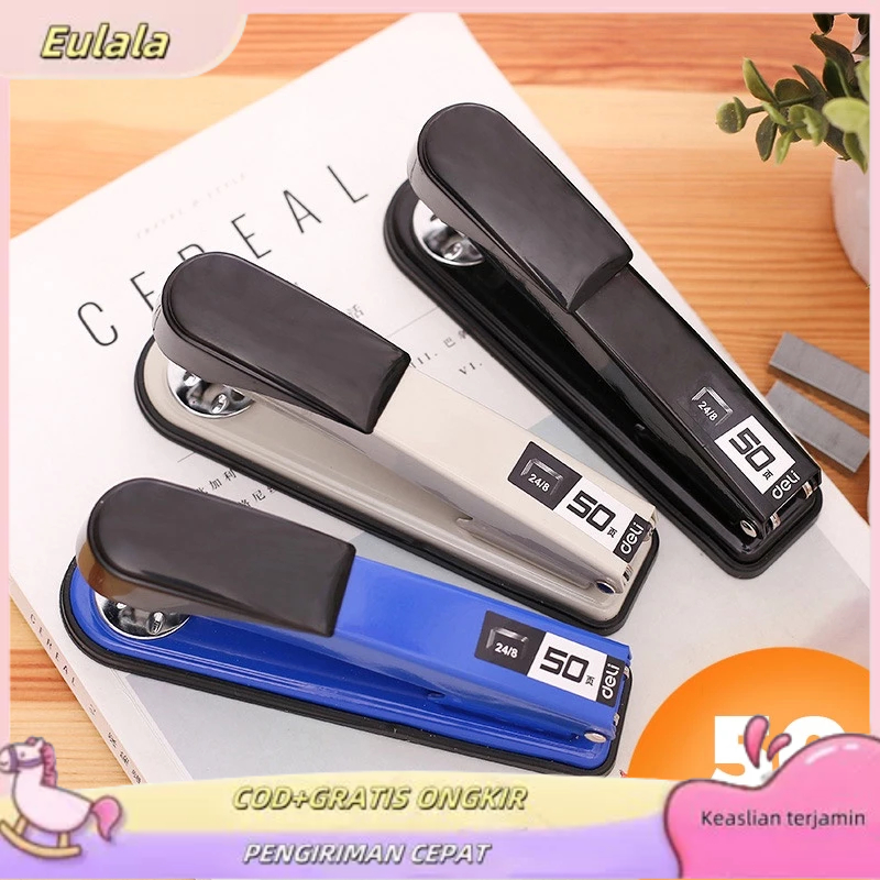 

Eulala Stapler Logam Deli Besar Ukuran Besar Mini Stapler Kecil