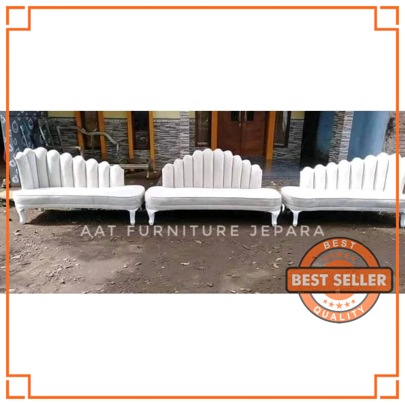 Kursi Pelaminan Kipas Pisah Kursi Lesty kerang Terbaru DEKORASI PELAMINAN