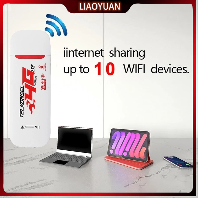 Modem WIFI USB 500Mbps 4g Portable Mobile WiFi Portable Semua Operator LTE Modem Kecepatan Tinggi un