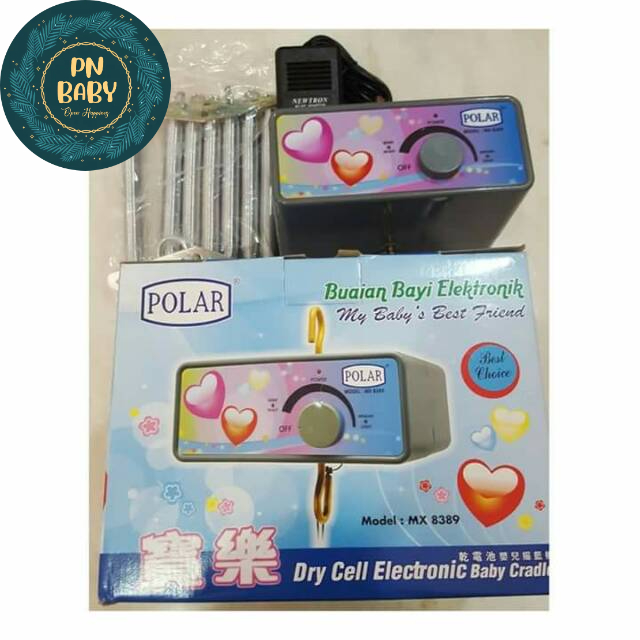 Ayunan Listrik Polar Bayi  Buaian Bayi Polar - Ayunan Listrik Bayi Otomatis