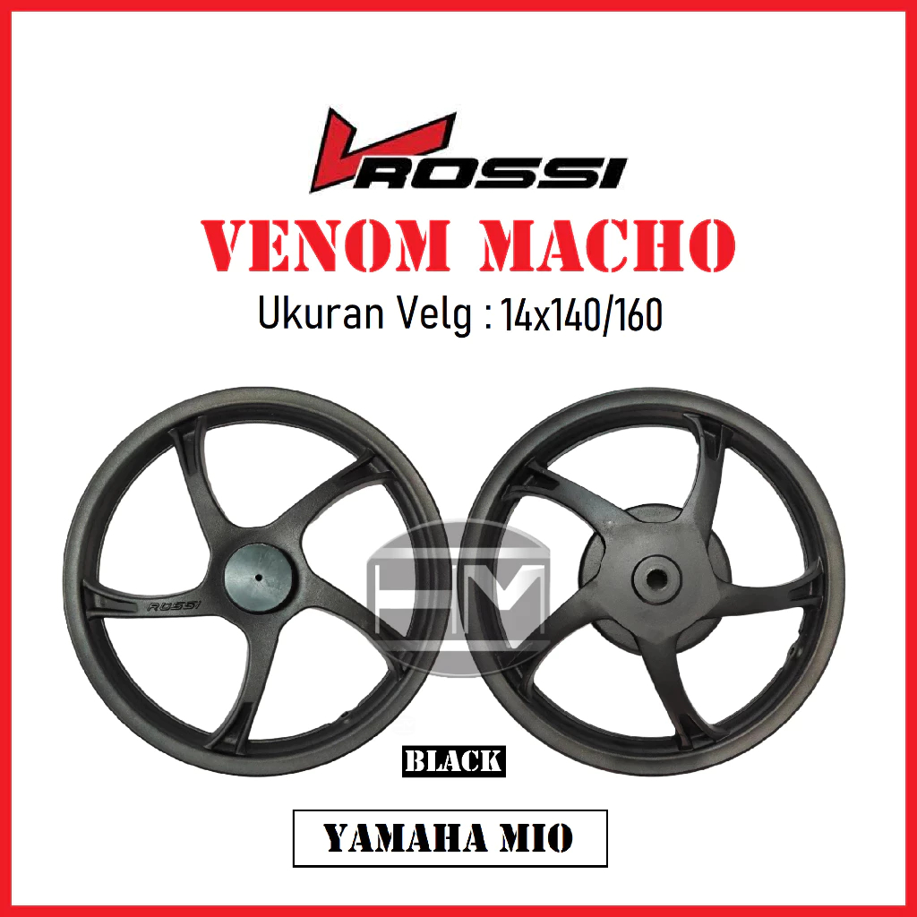 VELG VROSSI VENOM MACHO Mio Ring 14x140/160
