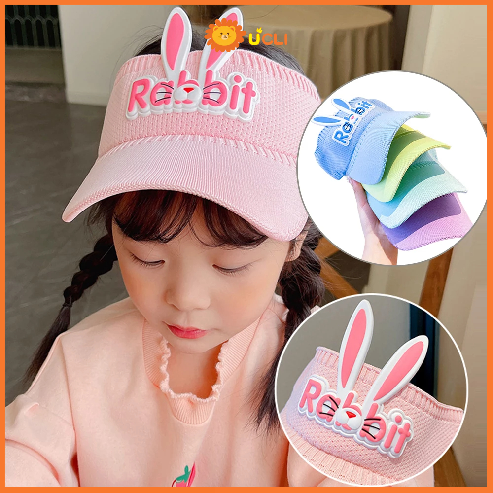 UCLI Topi Anak Topi Golf Senam Pantai/Anak Visor Topi Rajut Anak  Topi Golf Anak/Anak Visor Topi MOT