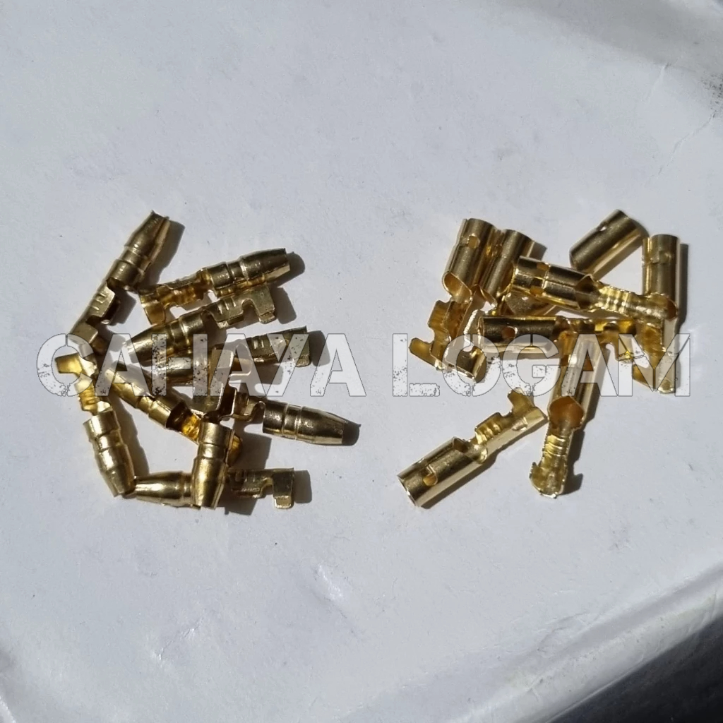 TERMINAL KABEL BULAT KUNINGAN CEWEK COWOK