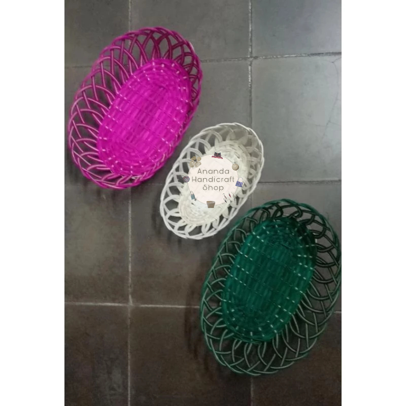 keranjang buah mini dari rotan