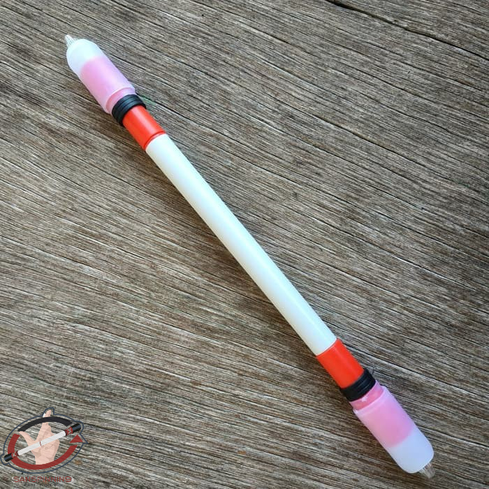 

Pulpen Pen Spinning White & Red Mod - mainan spining pen putar