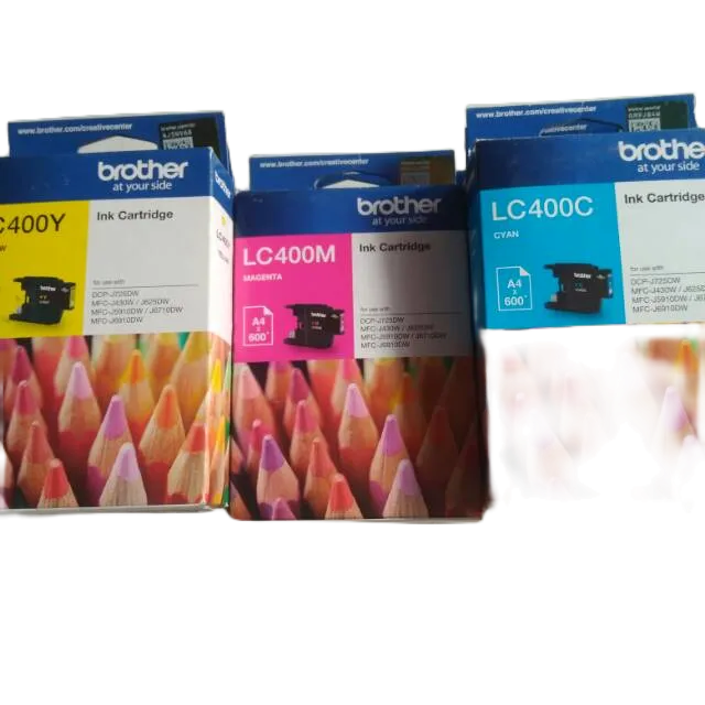 Tinta printer brother lc 400 color satu set