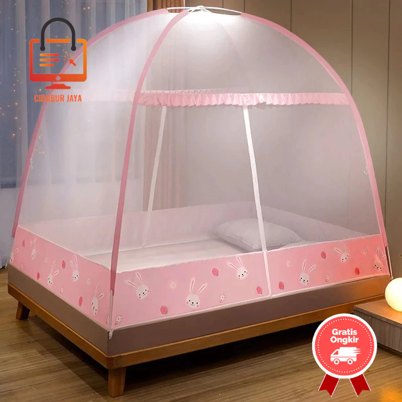 CIBUBUR JAYA KELAMBU TIDUR LIPAT  KELAMBU TENDA 180X200, 220X200 KELAMBU LIPAT KELAMBU TENDA ORIGINA