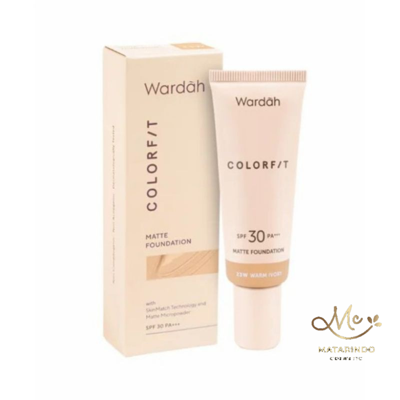 WARDAH COLORFIT MATTE FOUNDATION [ TUBE ]