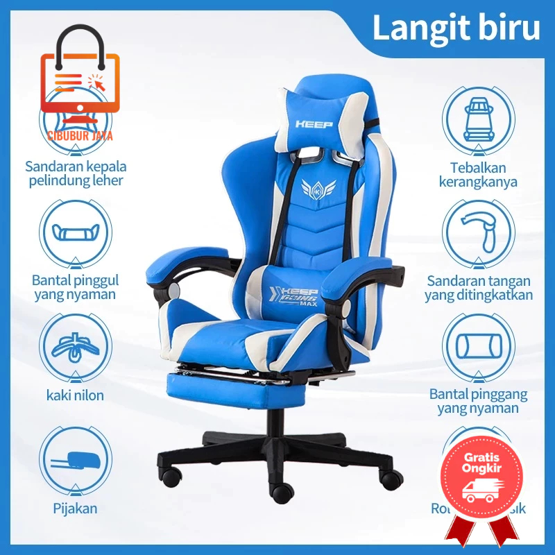 CIBUBUR JAYA GRATIS ONGKIR BALI KURSI GAMING CHAIR KURSI KOMPUTER KURSI GAMING MURAH PREMIUM QUALITY