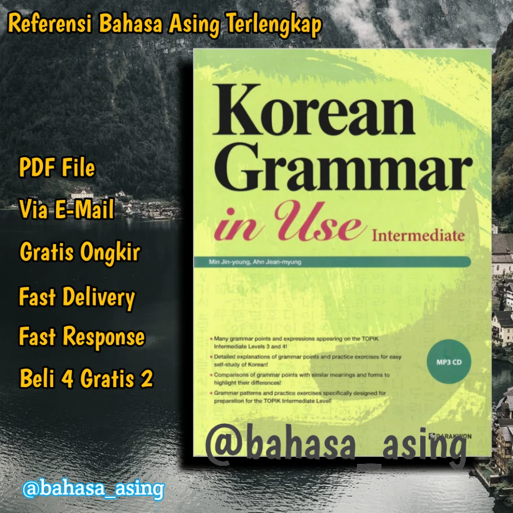 Buku Bahasa Korea Korean Grammar In Use Intermediate