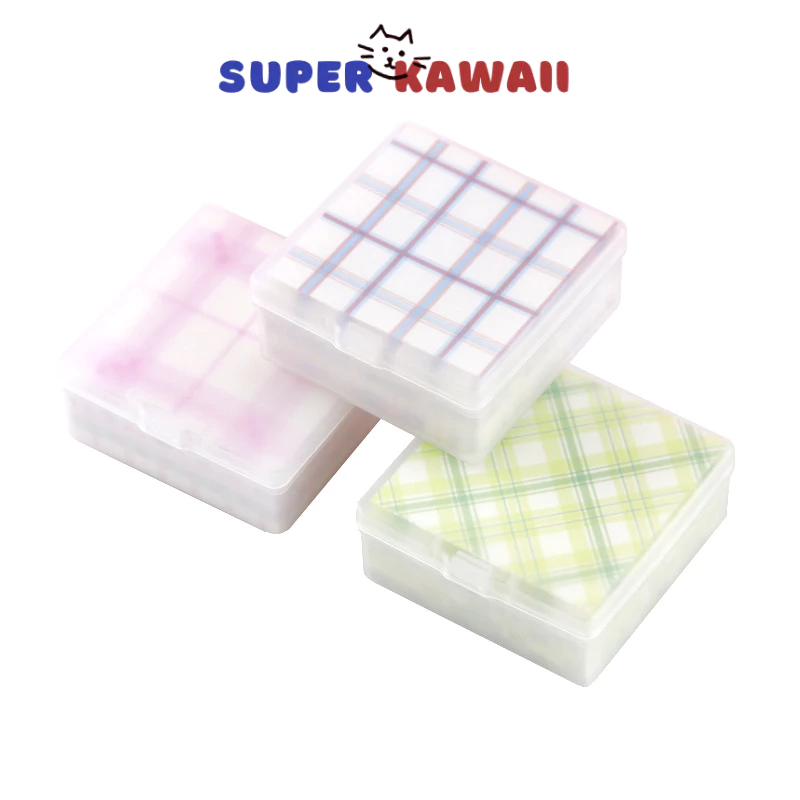 

SuperKawaii - [SK146] memo kertas motif kotak / memo pad / memopad / kertas catatan / sticky notes /kertas index / DIY paper / kertas DIY / kertas motif plaid / PLAID DIY PAPER