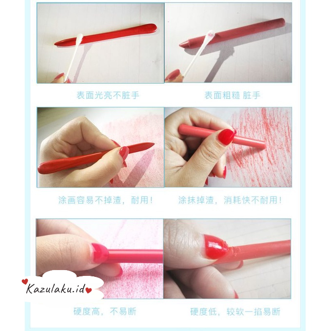 

RK KAZULAKU CRAYON LAB MEWARNAI ANAK CRAYON TRIANGULAR ISI 36 WARNA