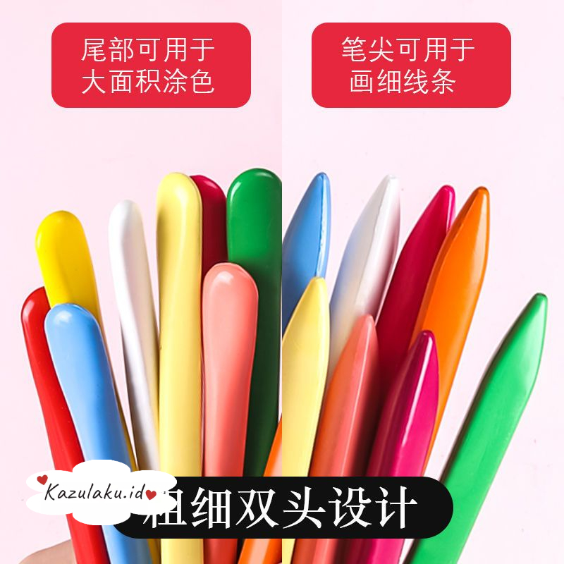 

RK KAZULAKU CRAYON LAB MEWARNAI ANAK CRAYON TRIANGULAR ISI 36 WARNA