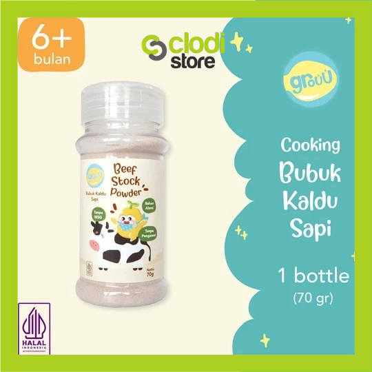 

Grouu - Cooking Powder / Bubuk Masak MPASI Kaldu Mpasi (Bawang Putih, Keju, Kaldu Sapi, Rumput Laut, Kari, Kaldu Jamur, Gula Kelapa, Garam Himalaya)