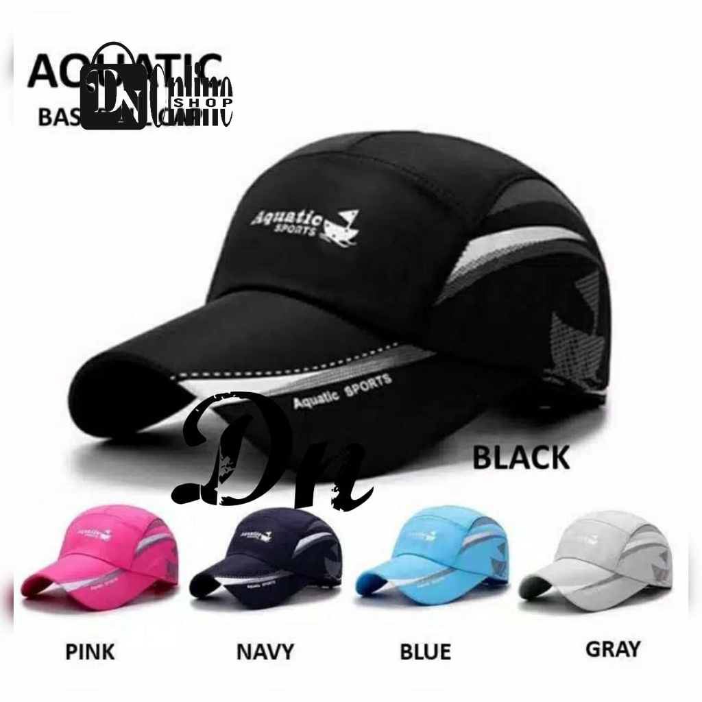 COD Topi Aquatic sport - topi olah raga - topi baseball -topi sport